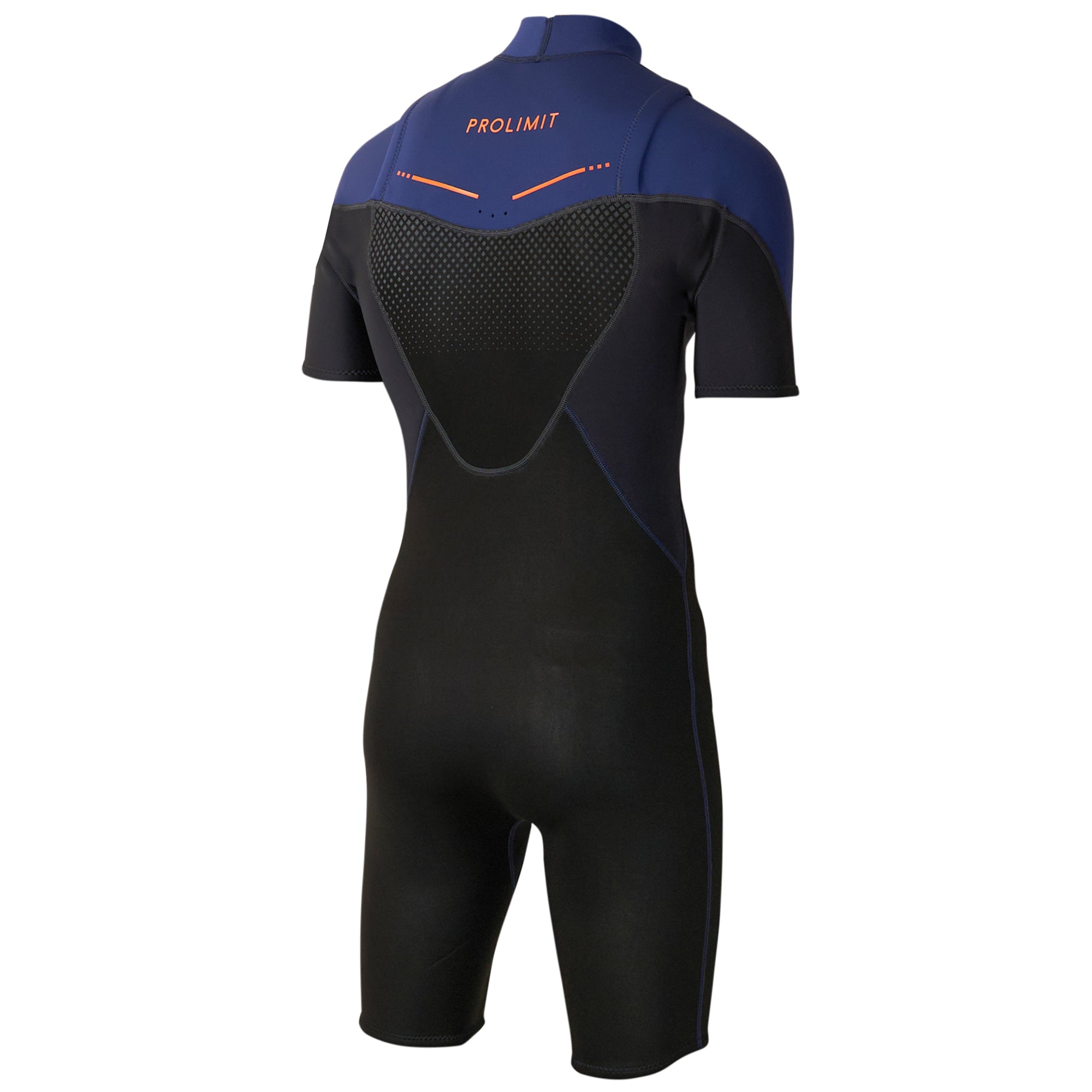Prolimit Fusion Shorty Freezip 2/2 våtdrakt svart herre