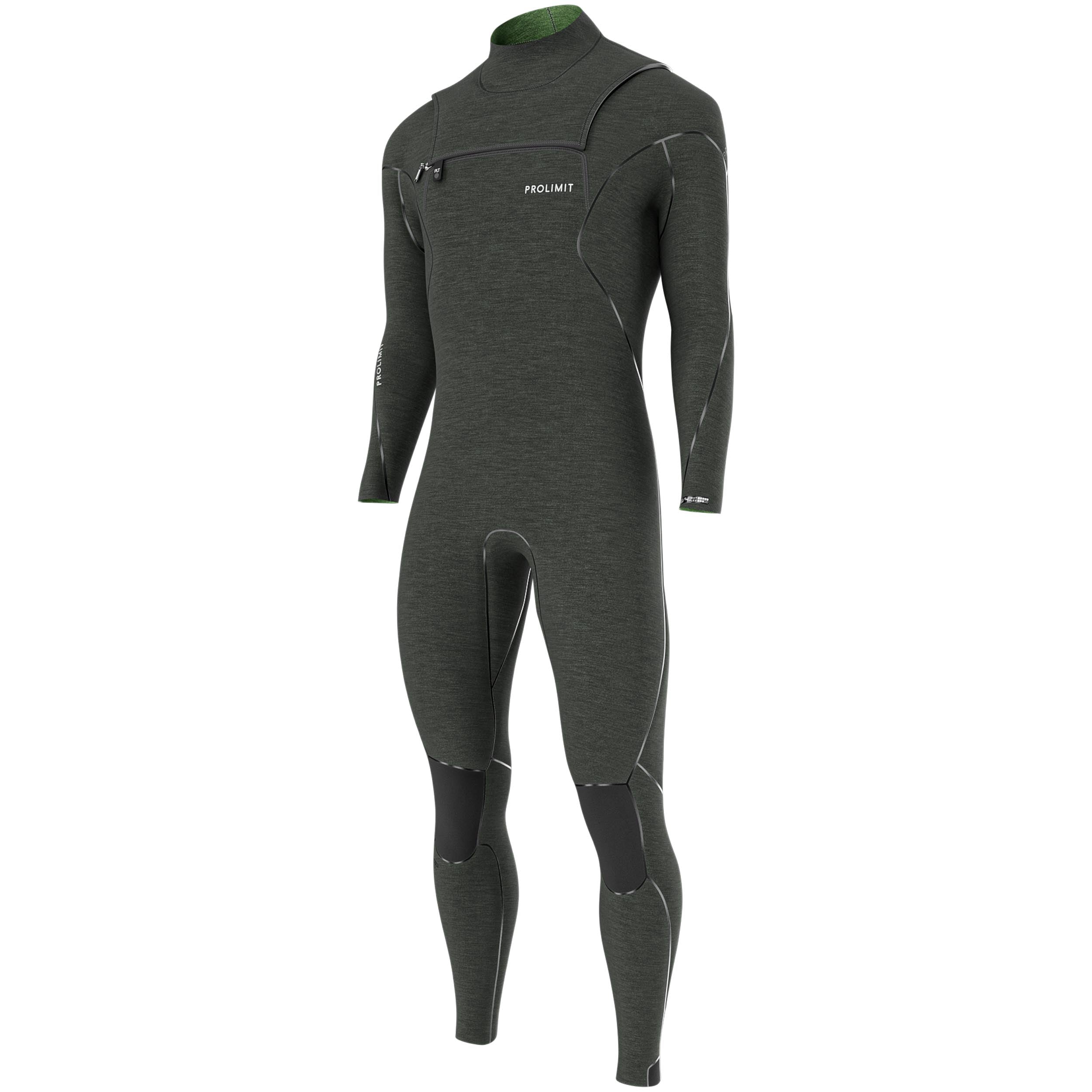 Prolimit Mercury Steamer Freezip 4/3 FTM våtdrakt svart 52/L