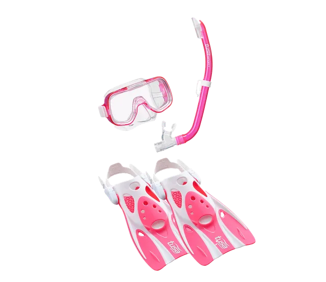 TUSA Mini-Kleio Hyperdry snorkelsett barn med bag