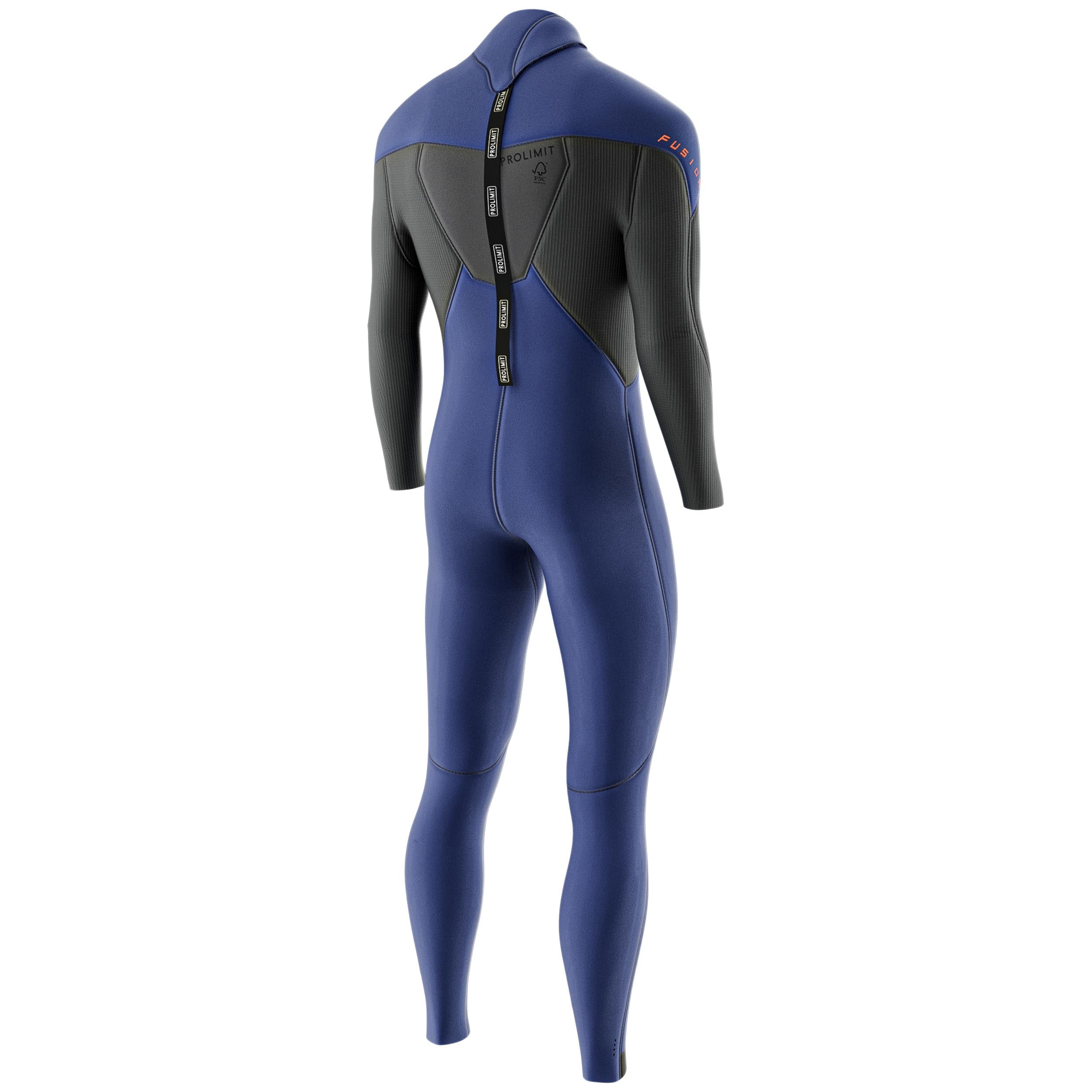 Prolimit Fusion Steamer V-Zip 4/3 våtdrakt herre