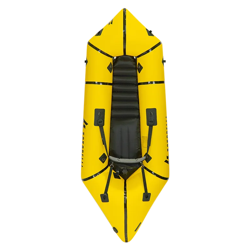 Kokopelli Nirvana Self-Bailing packraft gul slitesterk