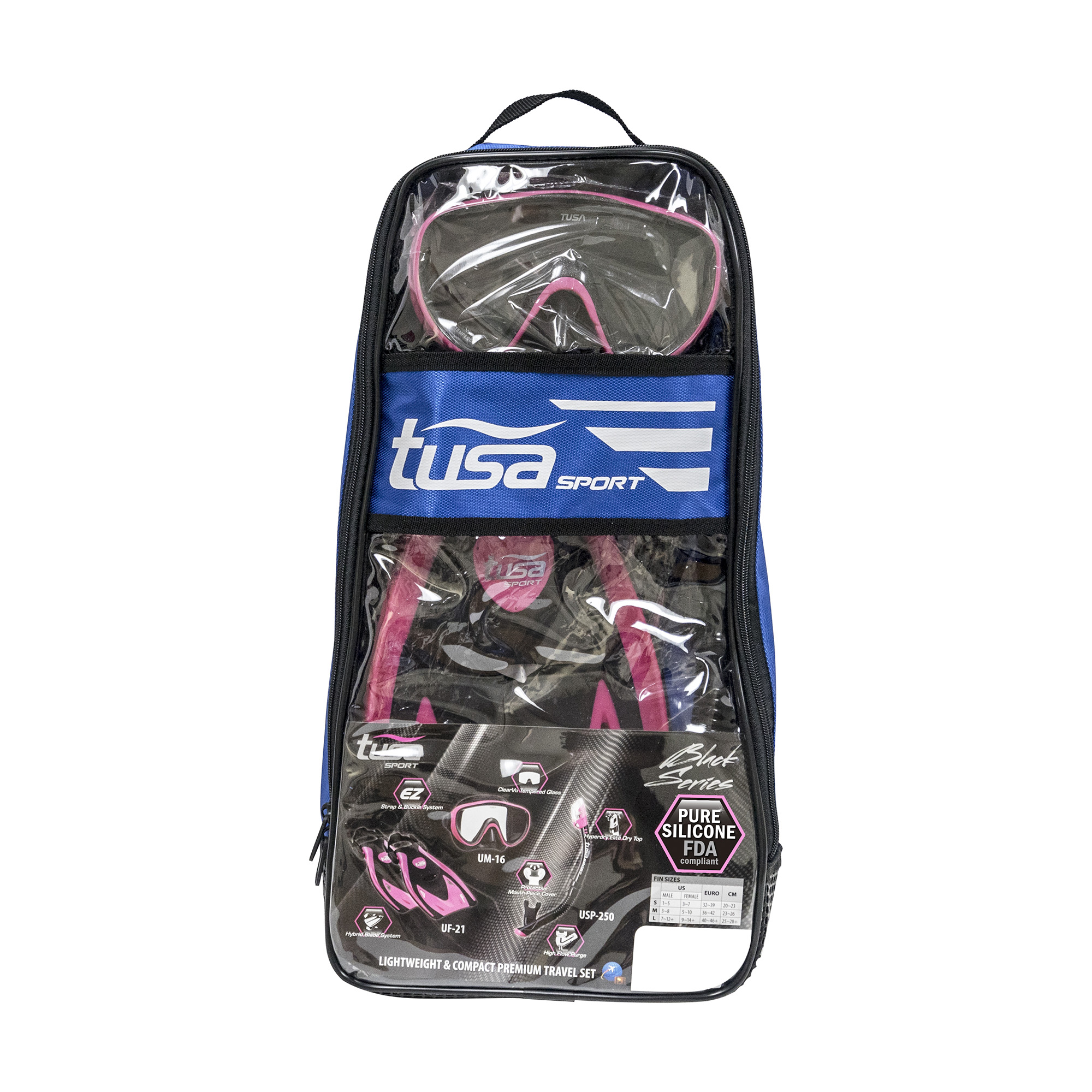 TUSA Serene UP-1521QB snorkelsett voksne