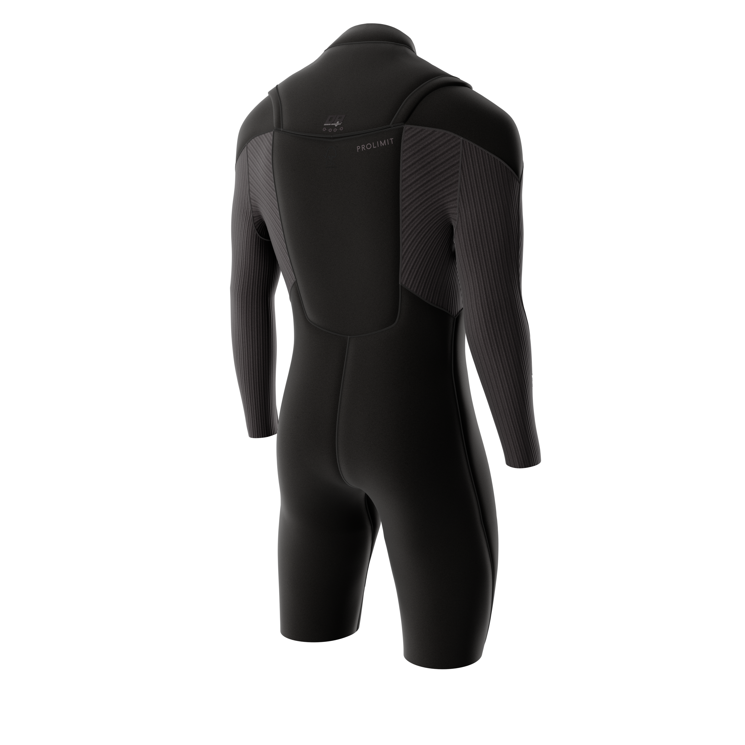 Prolimit Predator Freezip shorty 2/2 svart – herre