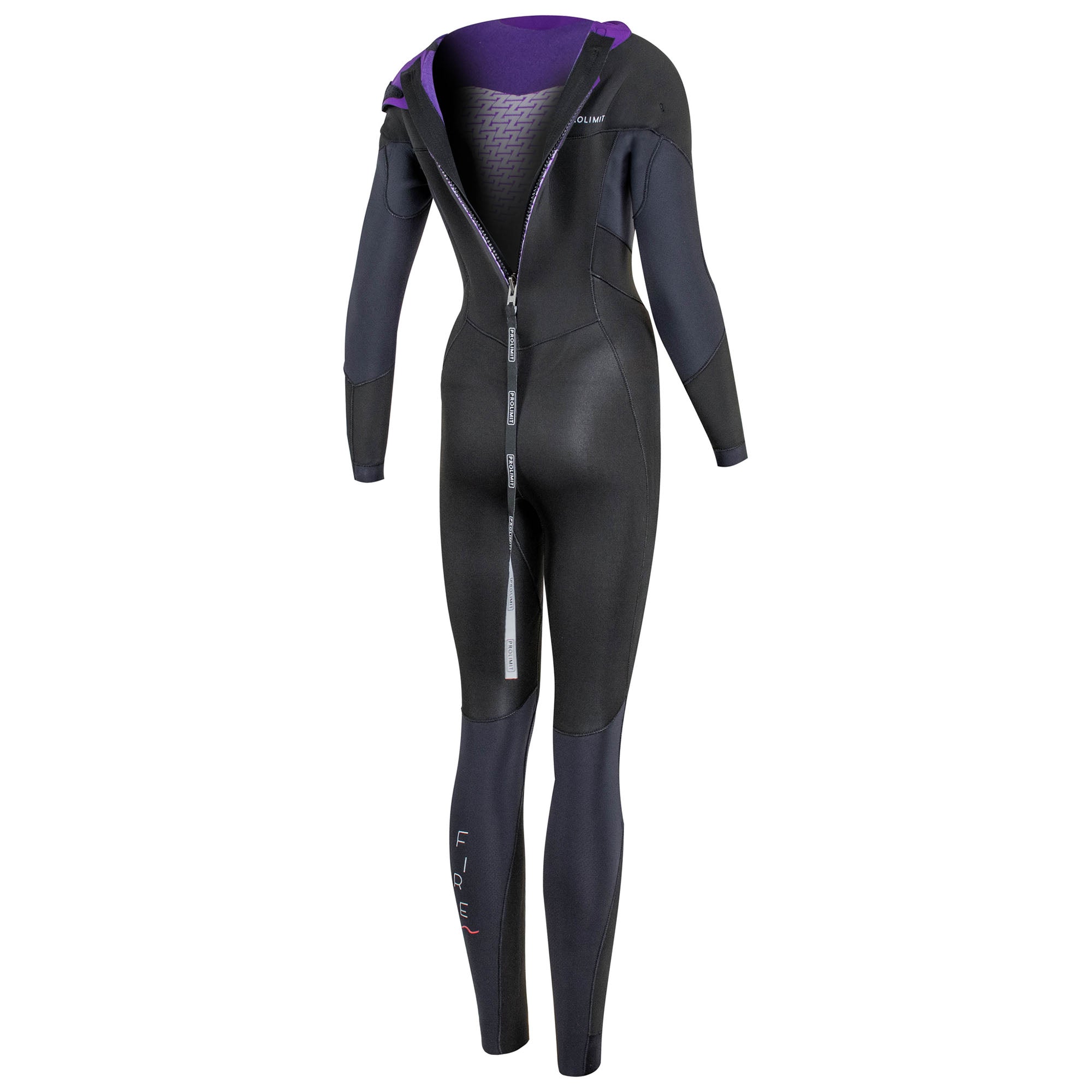 Prolimit Fire Steamer Backzip 5/3 Zodiac våtdrakt dame svart