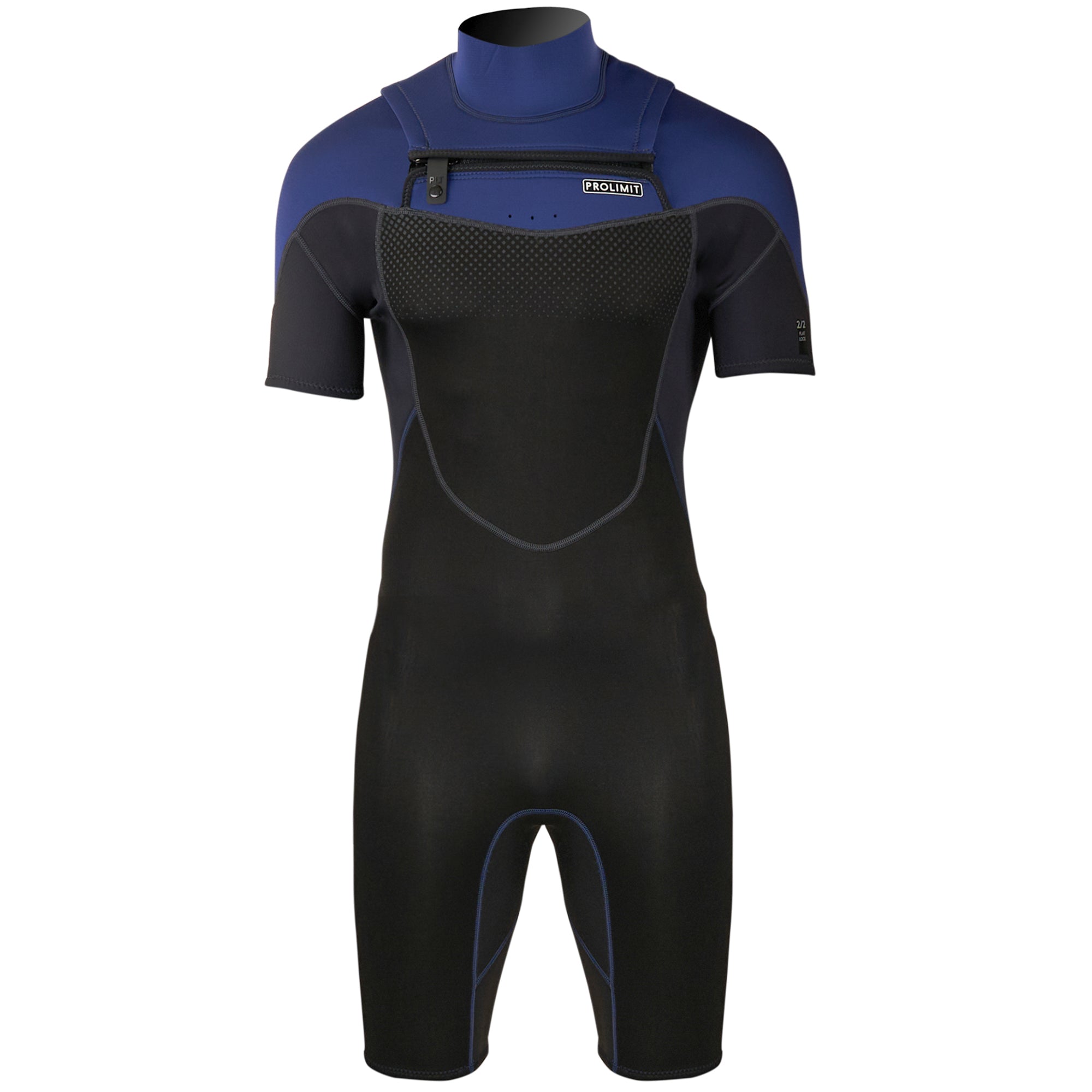 Prolimit Fusion Shorty Freezip 2/2 våtdrakt svart herre