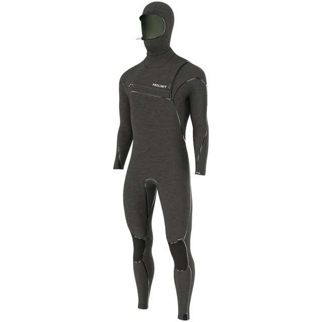 Prolimit Mercury Free-X 6/4 hettevåtdrakt svart Thermal