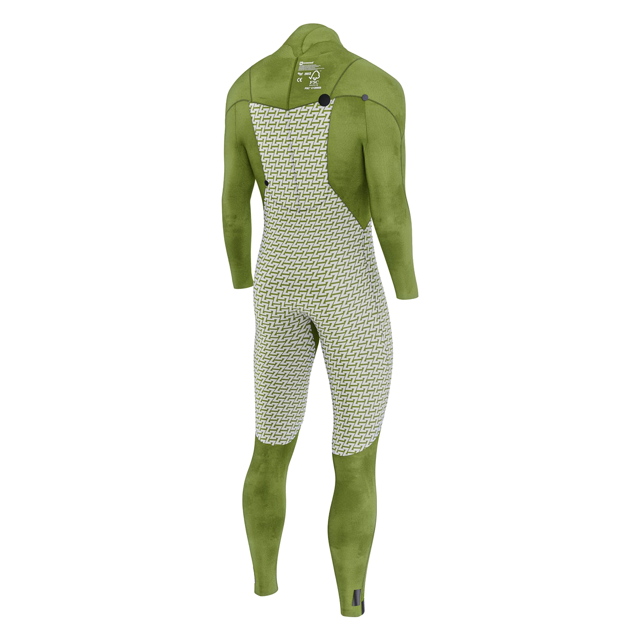 Prolimit Predator Freezip våtdrakt 5/4 svart 50/M