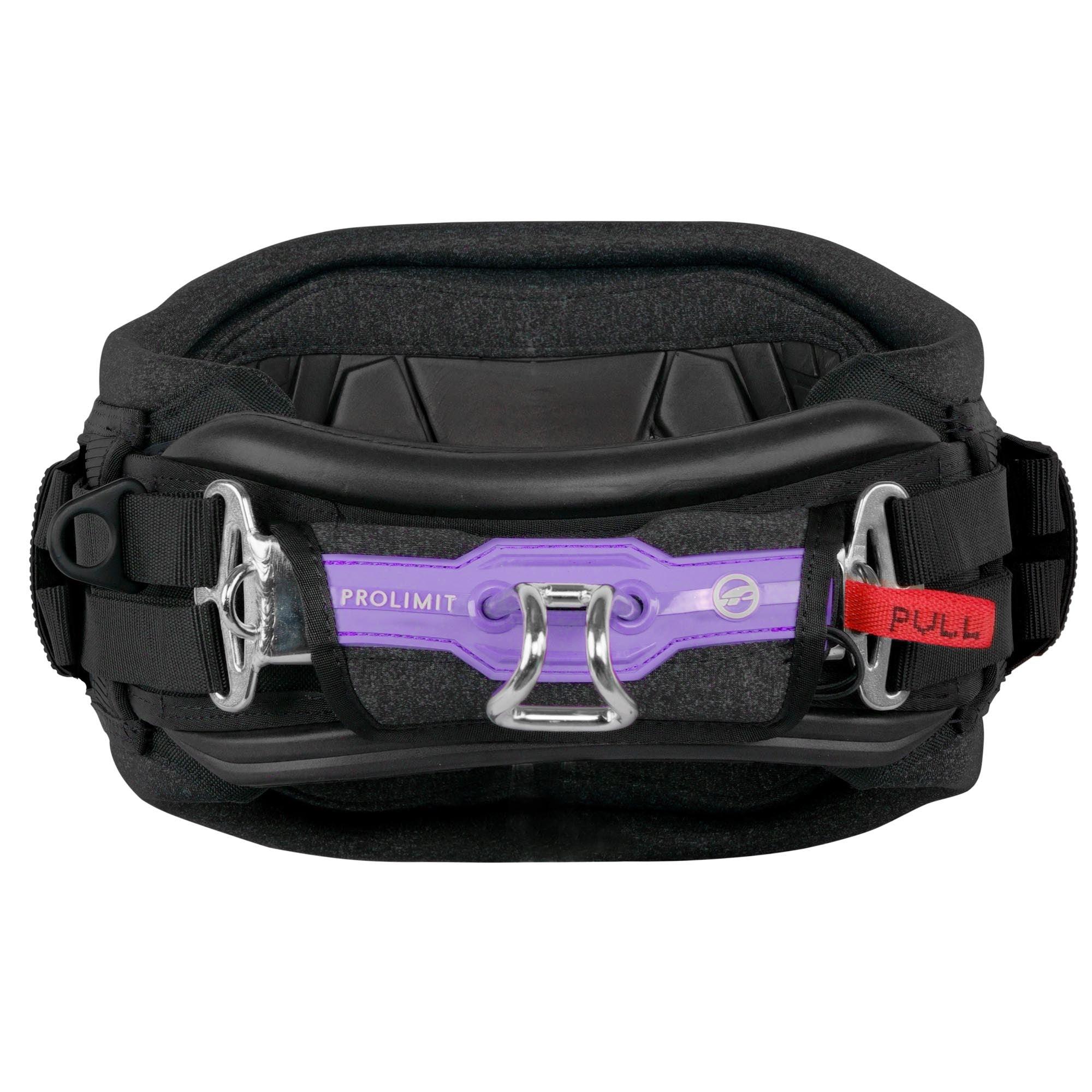 Prolimit Edge trapes dame Black/Purple midje myk kant