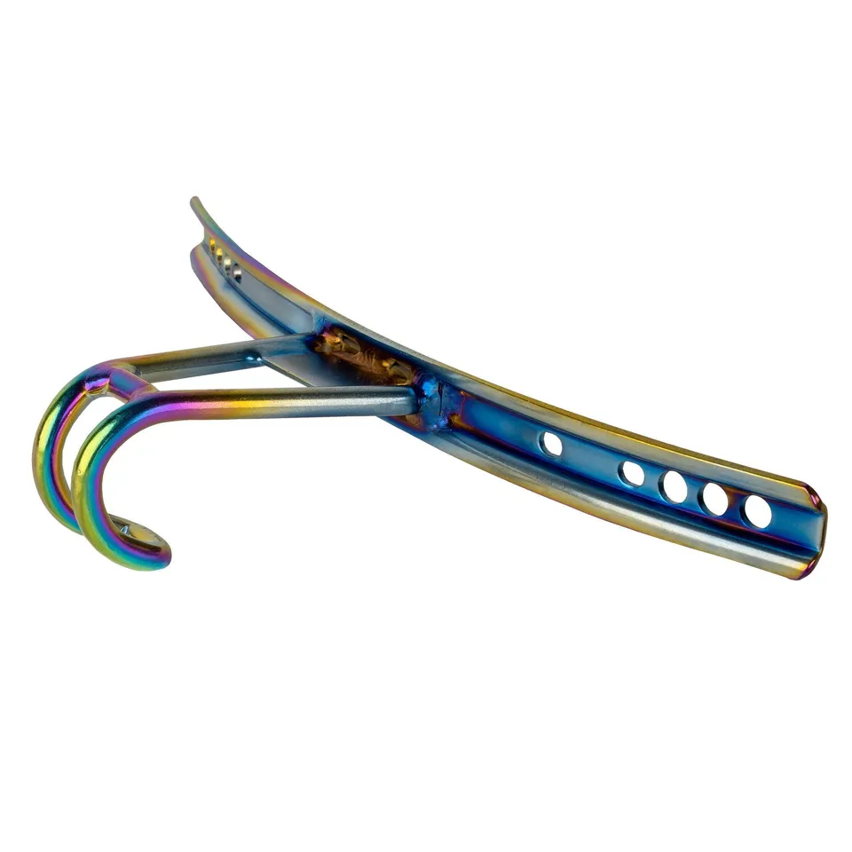 Prolimit Alpha Bar trapezkrok Wind 28 cm svart stål