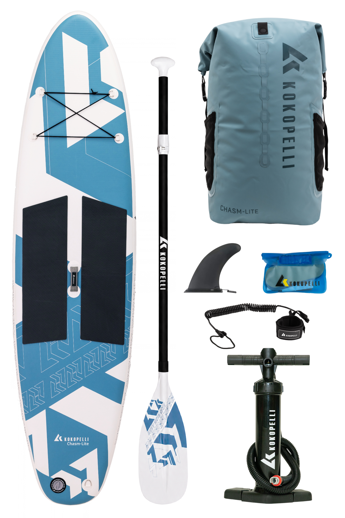 Kokopelli Chasm-Lite oppblåsbart SUP 10 fot ultralett