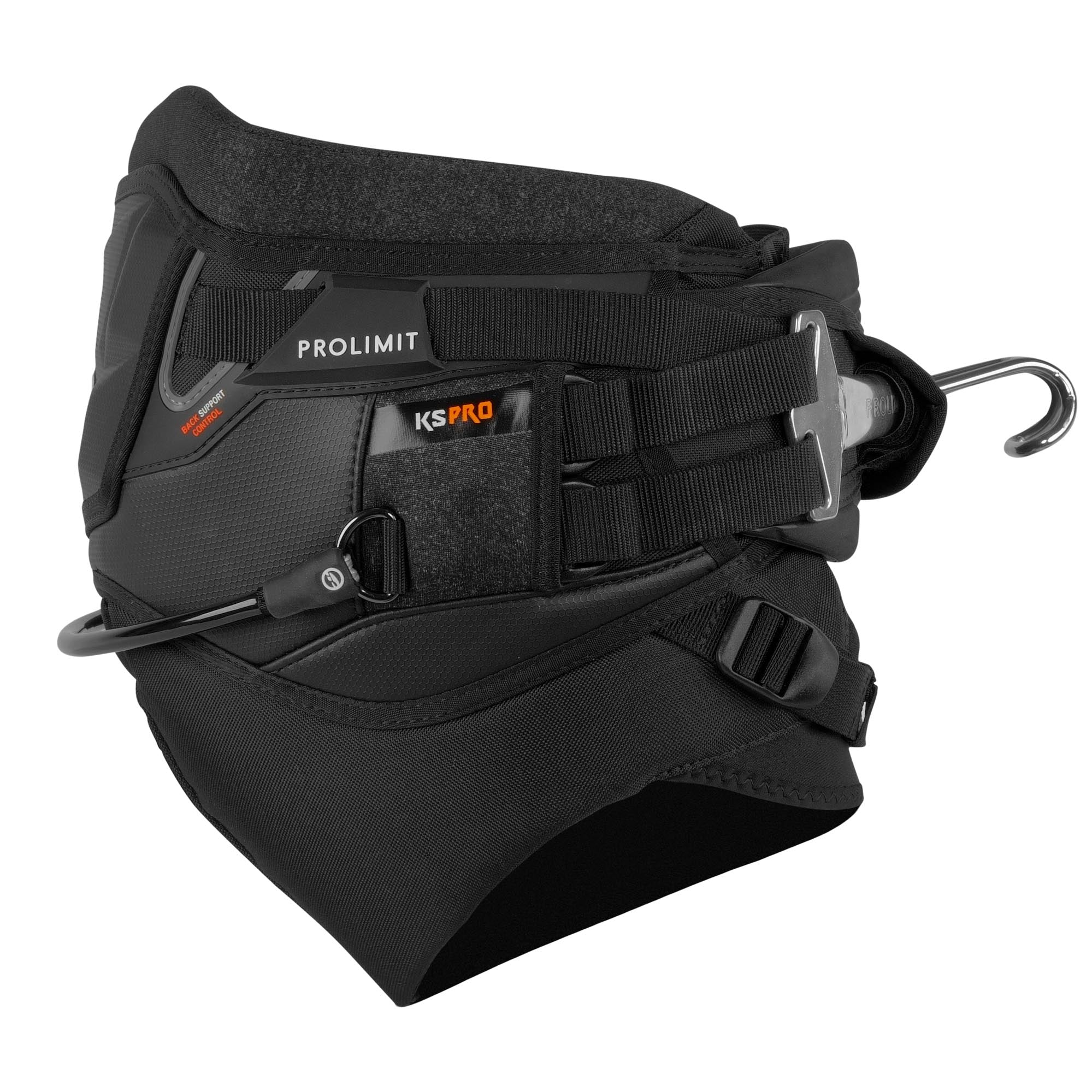 Prolimit Seat Pro sitesele kitesurf sort/oransje
