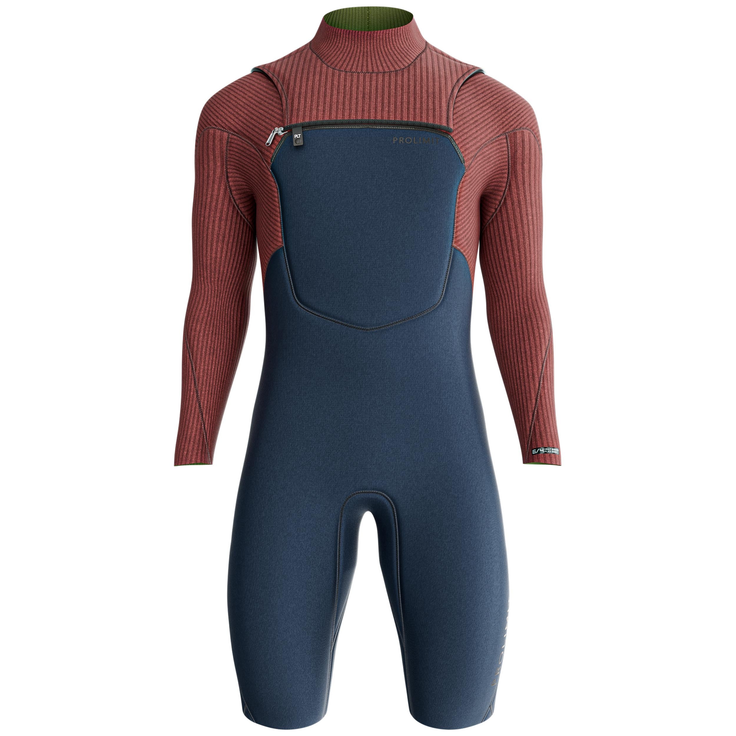 Prolimit Predator Sunset Shorty 3/2 våtdrakt herre frontzip