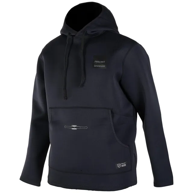 Prolimit Day Neoprene Hoody hettegenser svart S neopren