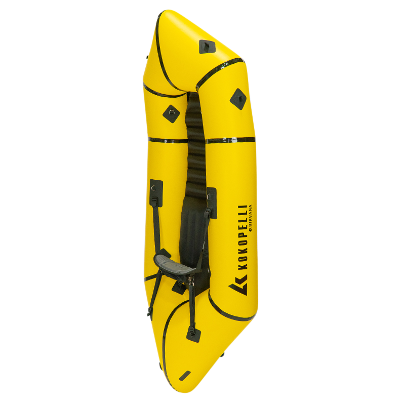Kokopelli Nirvana Self-Bailing packraft gul slitesterk