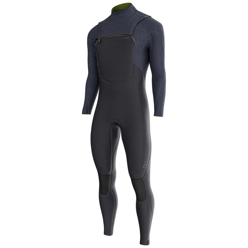 Prolimit Predator Steamer Freezip 3/2 GBS våtdrakt svart neoprenfri