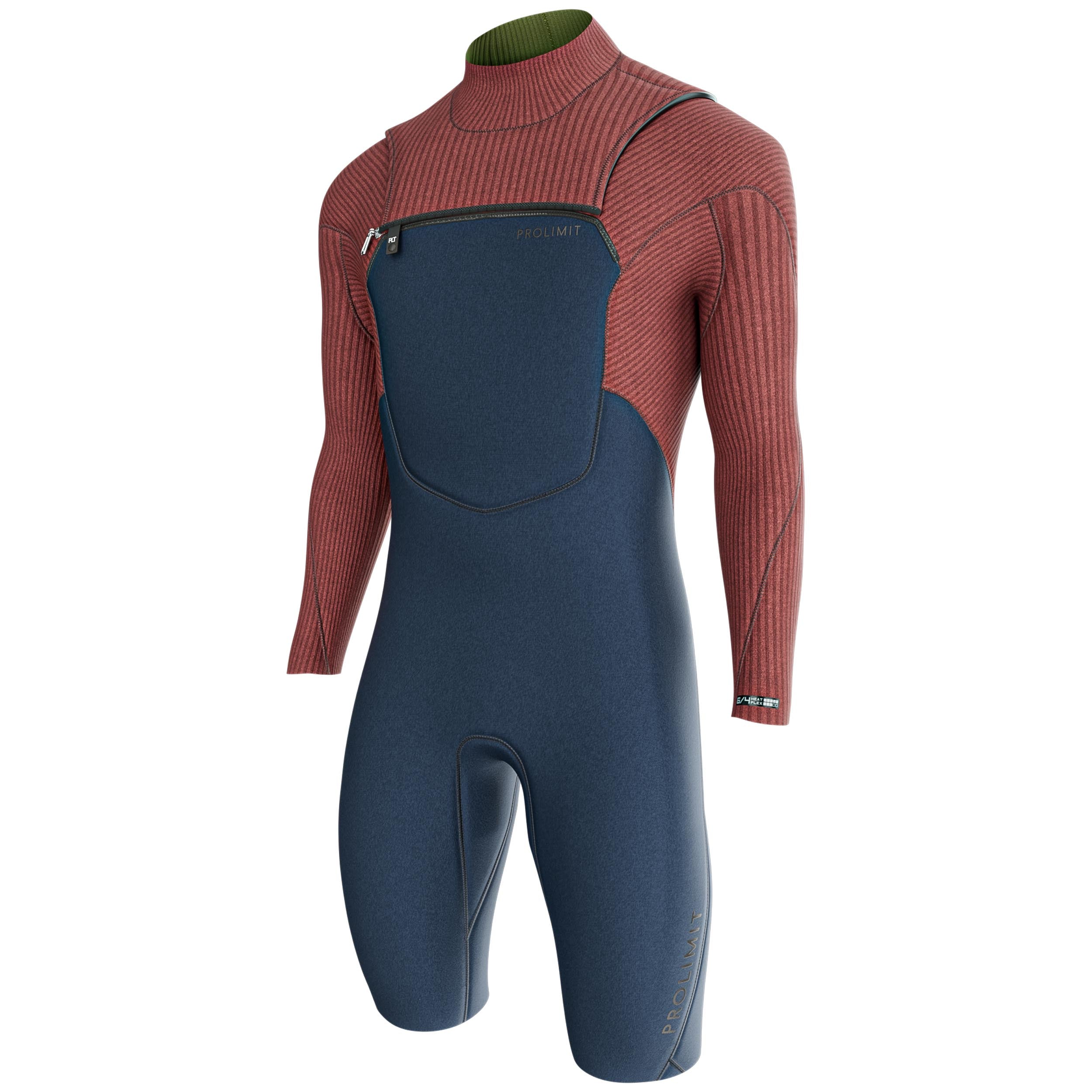 Prolimit Predator Sunset Shorty 3/2 våtdrakt herre frontzip