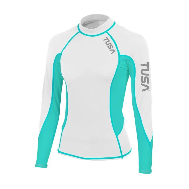 TUSA Rash Guard dame UV-trøye langermet UPF50+