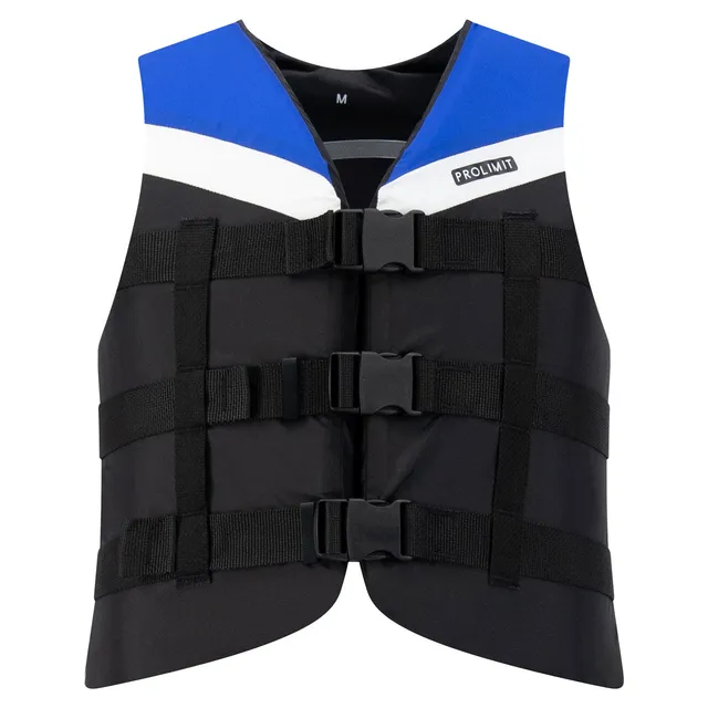 Prolimit Nylon 3-Buckle flytevest svart blå