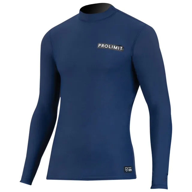 Prolimit Silk rashguard langermet navy UPF50+ M