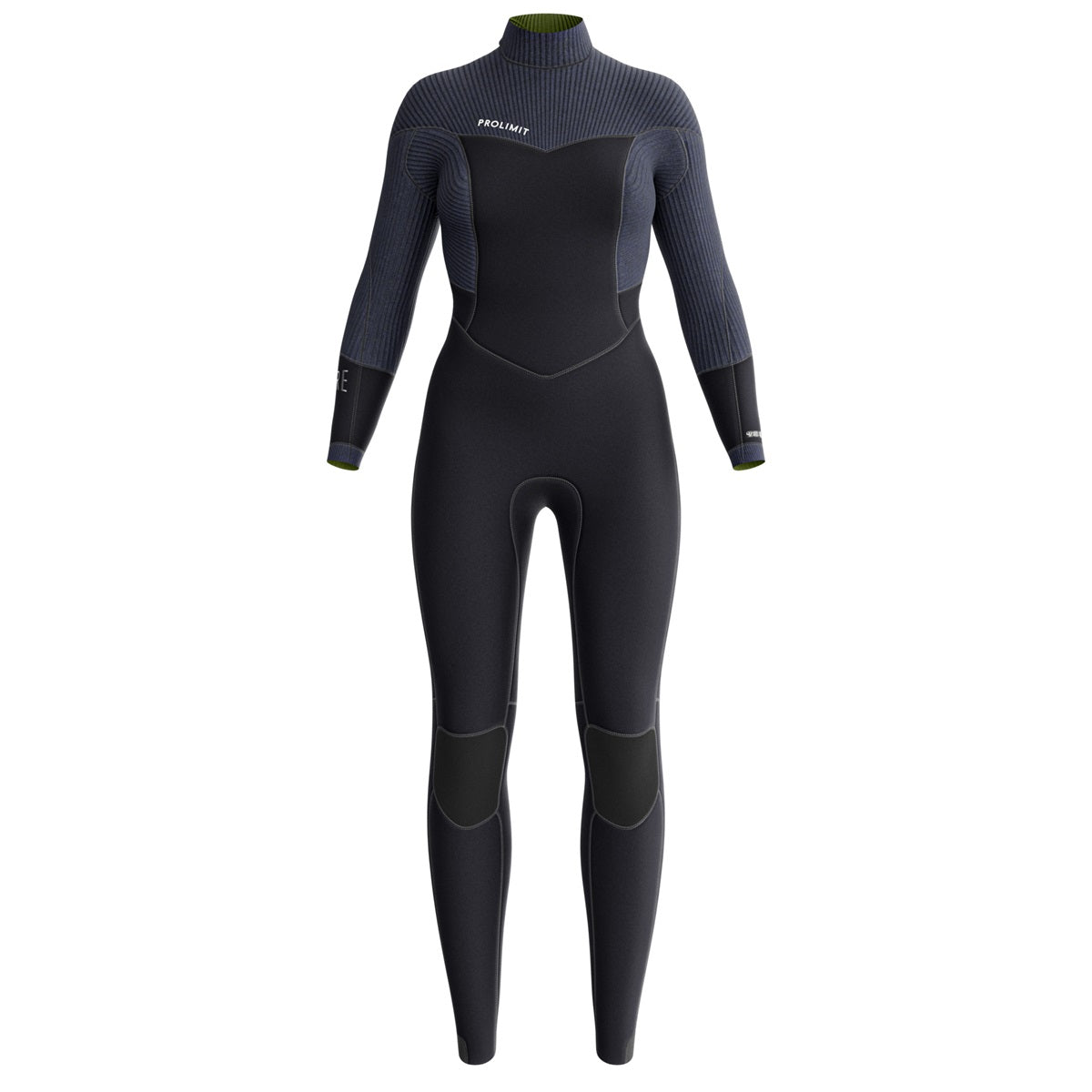 Prolimit Flare Steamer V-Zip 5/4 vaatdrakt dame svart