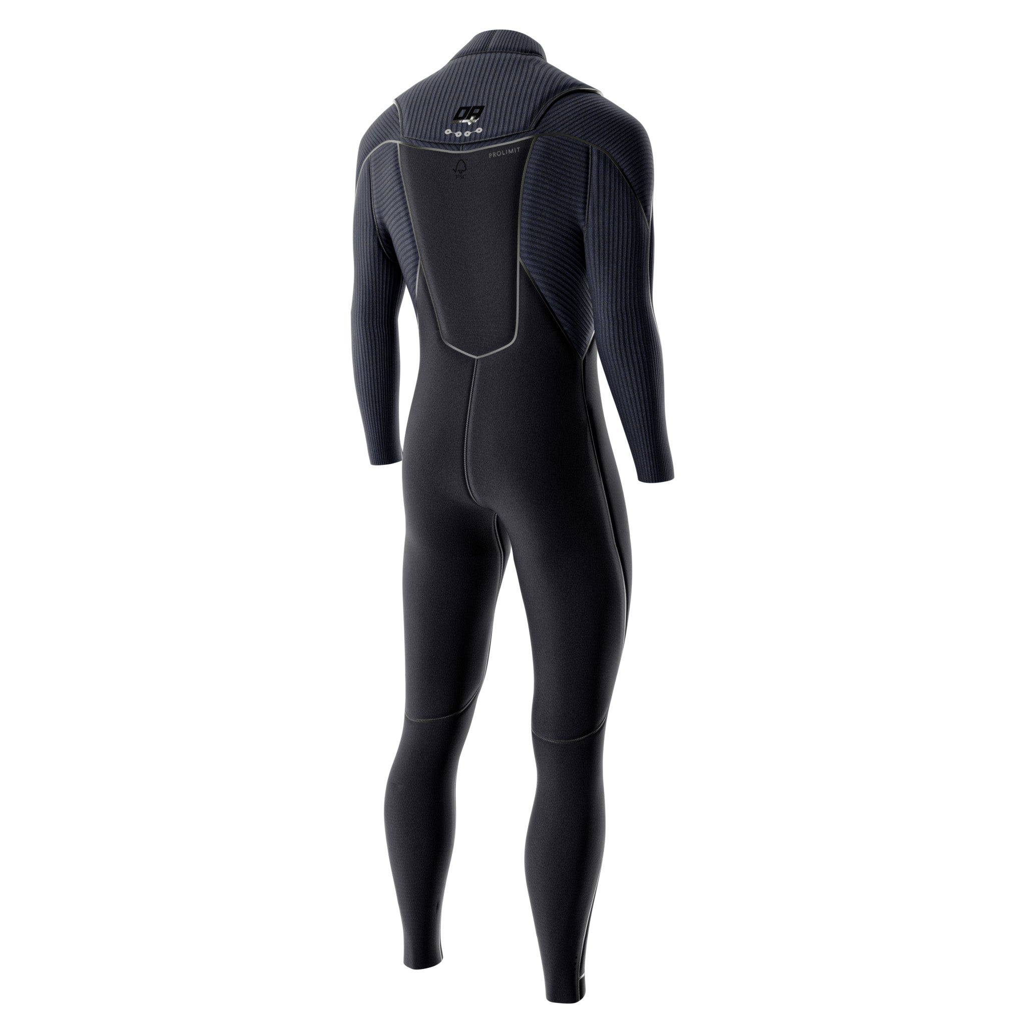 Prolimit Predator Steamer Freezip 6/4 våtdrakt svart