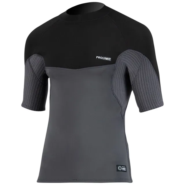 Prolimit Predator Shortarm 2mm neoprentopp svart/grå