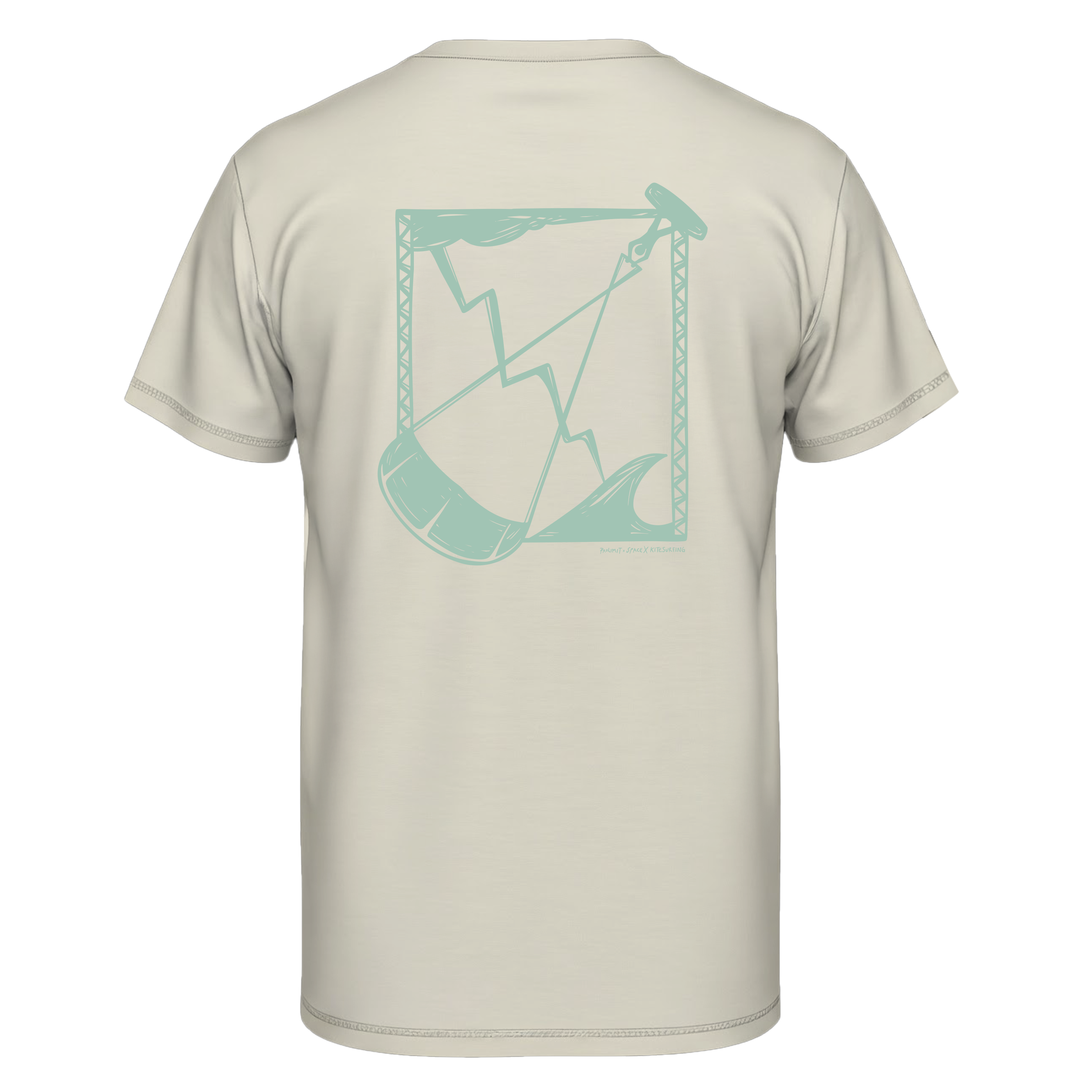 Prolimit SpaceX Loosefit T-skjorte sand heavyweight