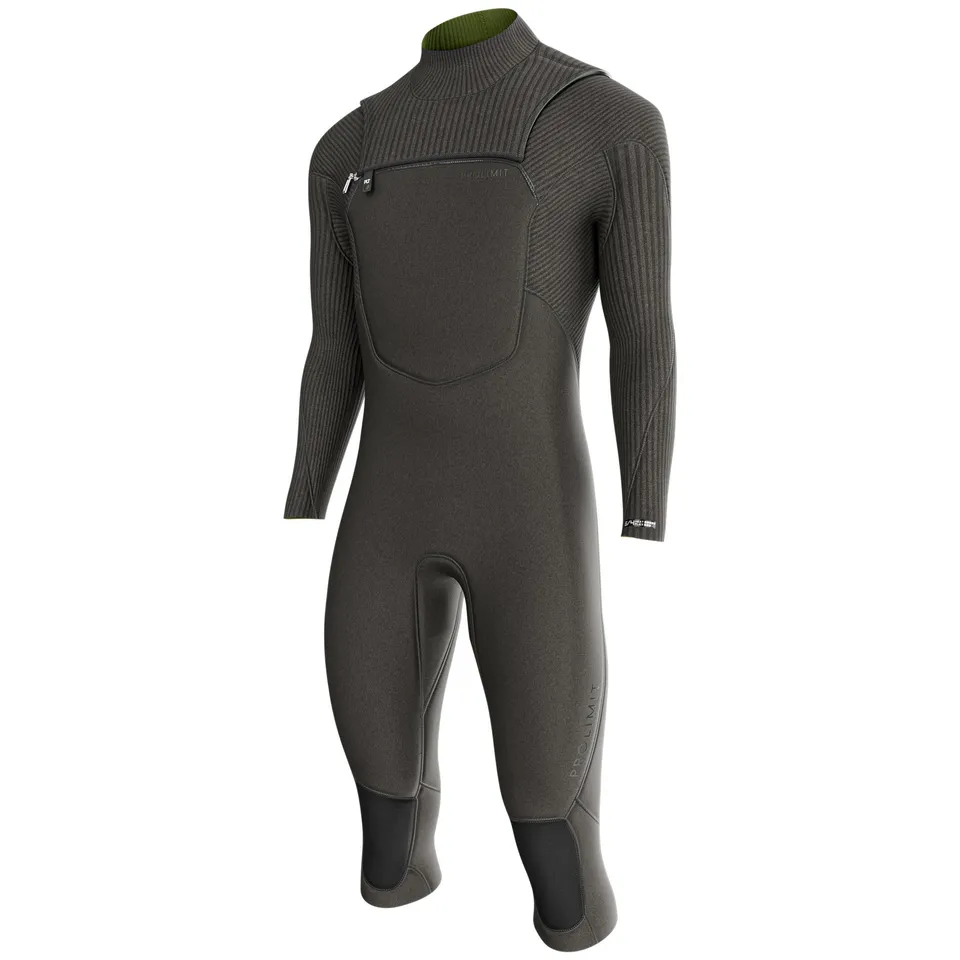 Prolimit Predator Freezip 3/2 våtdrakt svart fleksibel