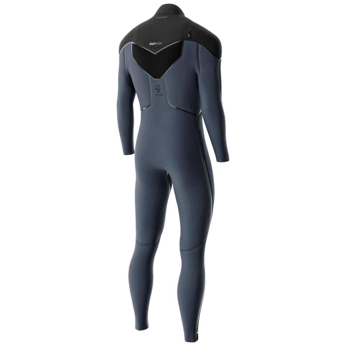 Prolimit Vapor Steamer C-Zip 5/4 våtdrakt svart/blå thermal