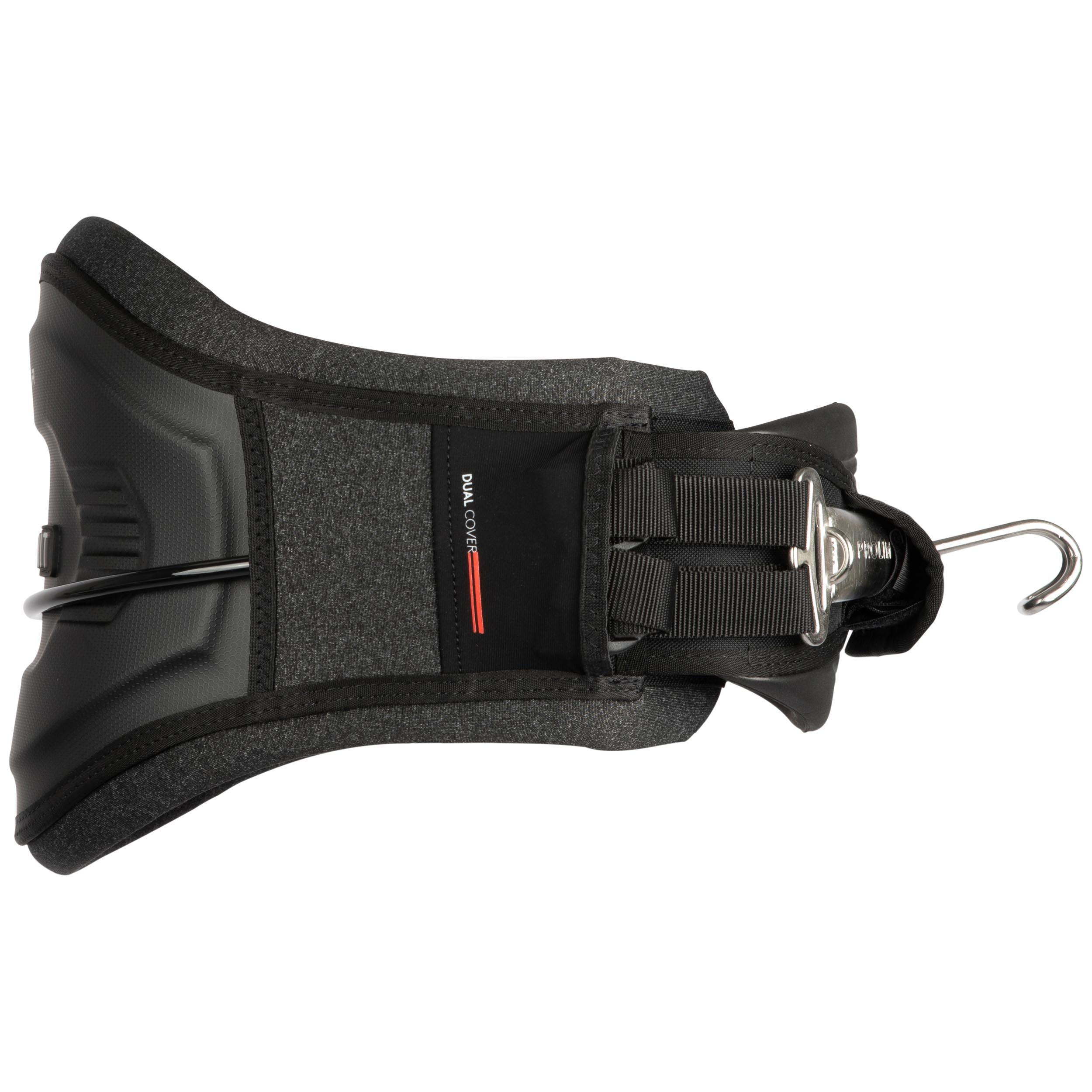 Prolimit Solar kitetrapes HEX Black/Red – myk midjesele