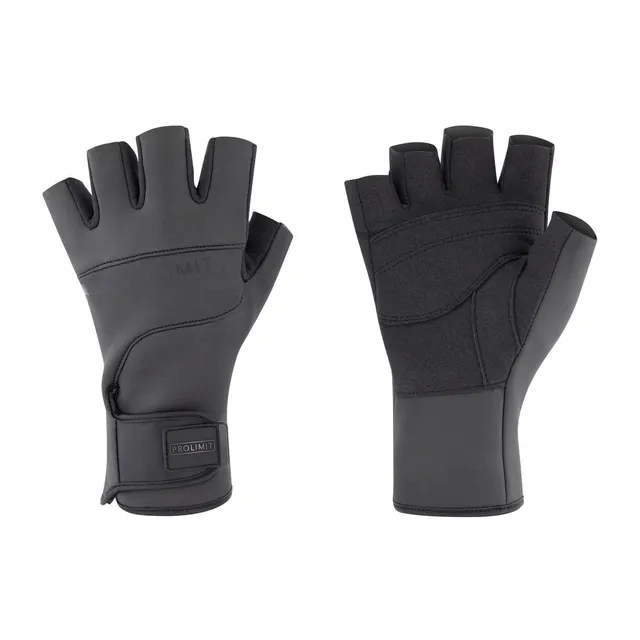 Prolimit Shortfinger HS Mesh neoprenhansker 2 mm svart