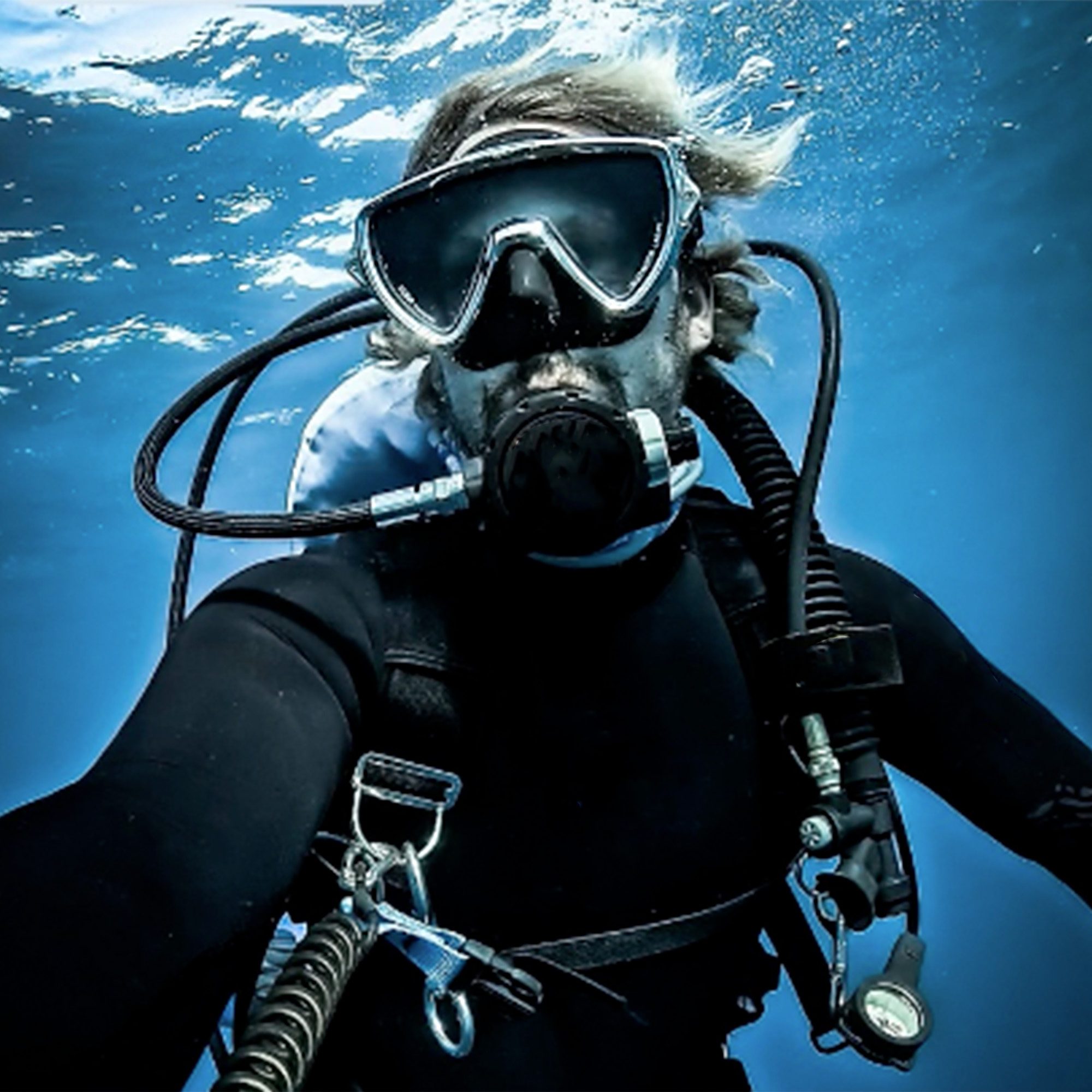 TUSA Visio Pro M-110SQB-CR dykkemaske