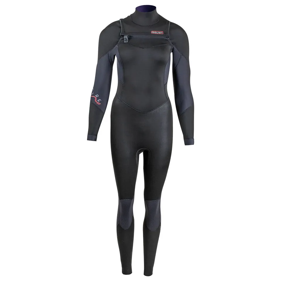 Prolimit Fire Freezip 5/3 damevåtdrakt svart/blå varm
