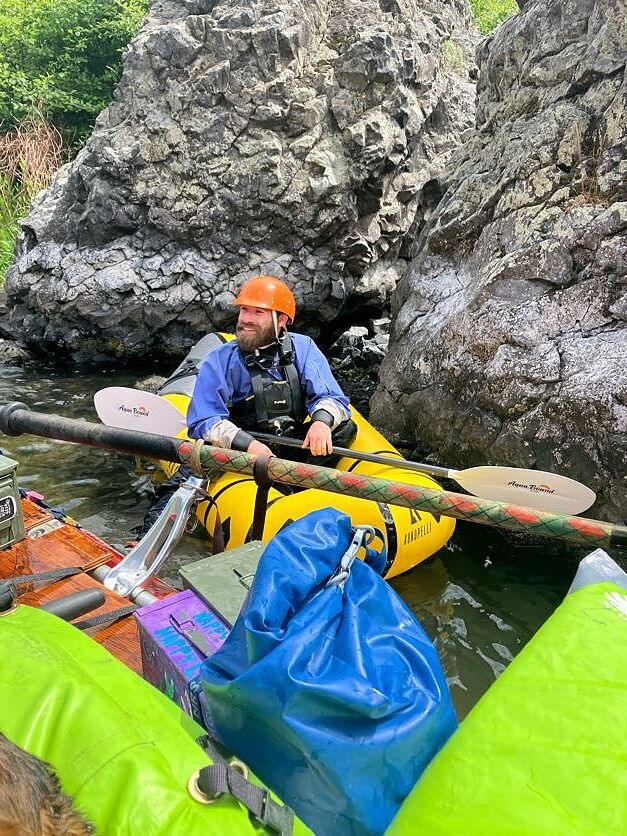 Kokopelli Nirvana Self-Bailing packraft gul slitesterk