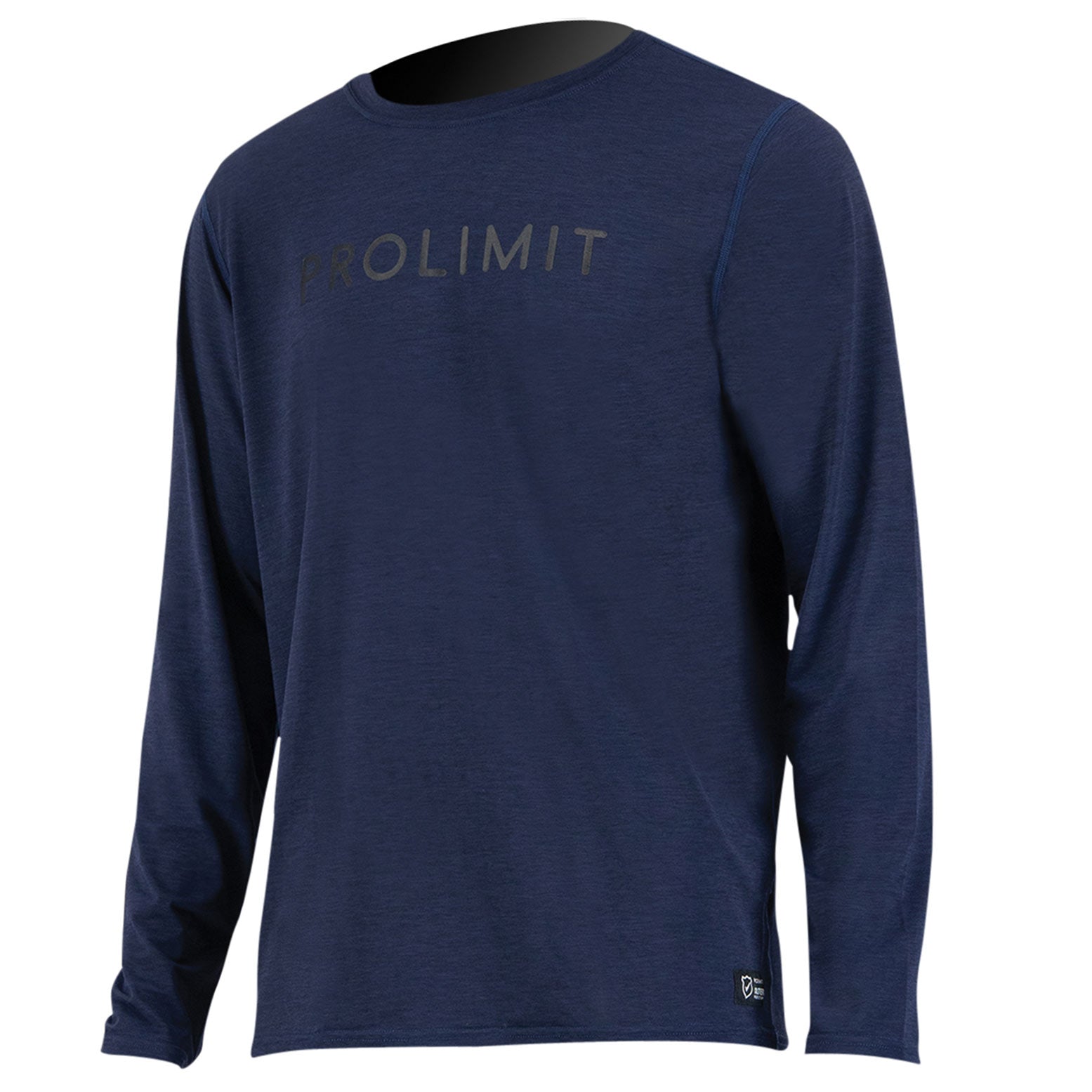 Prolimit Logo Longarm UV-trøye svart UPF50+