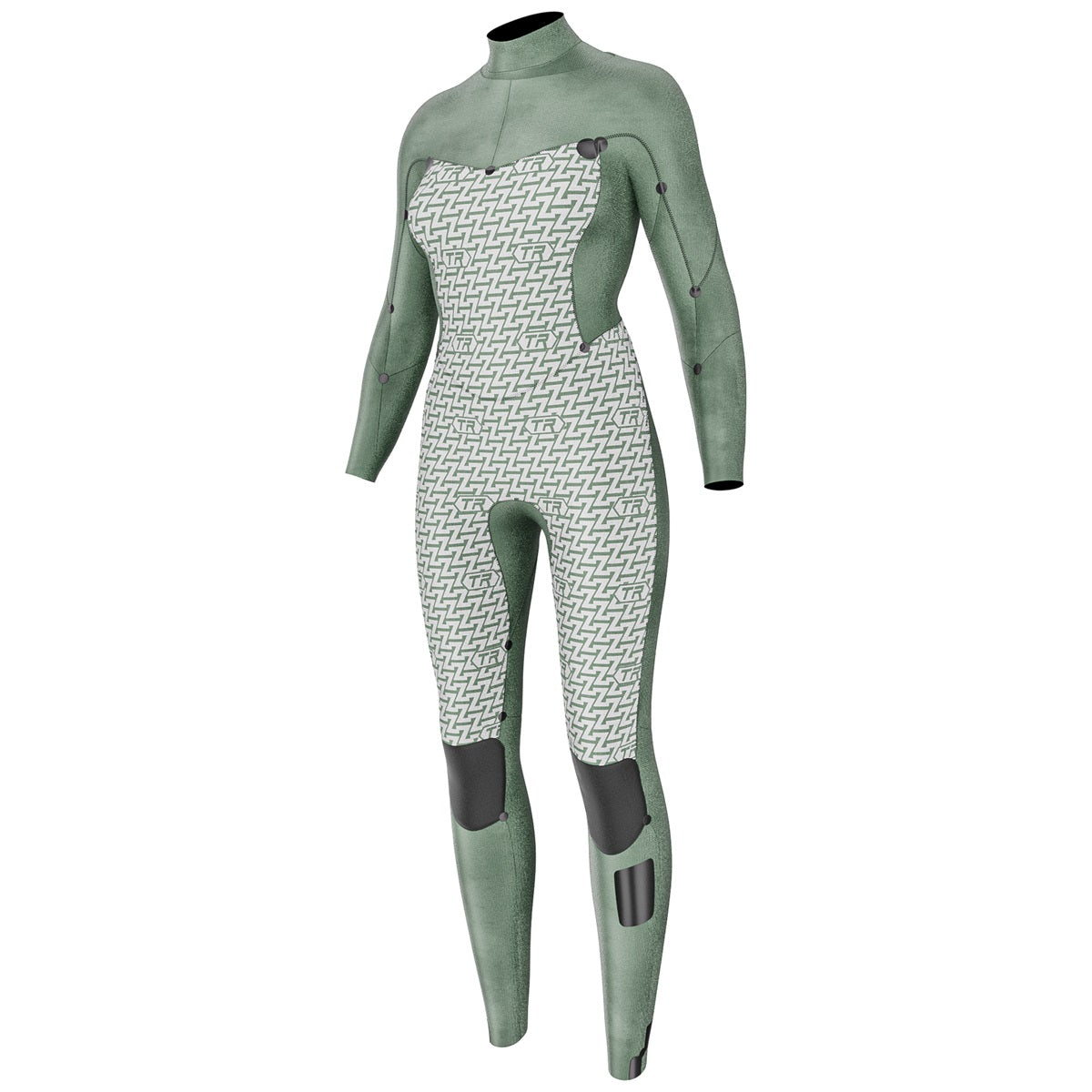 Prolimit Oxygen Steamer Freezip 6/4 våtdrakt svart dame