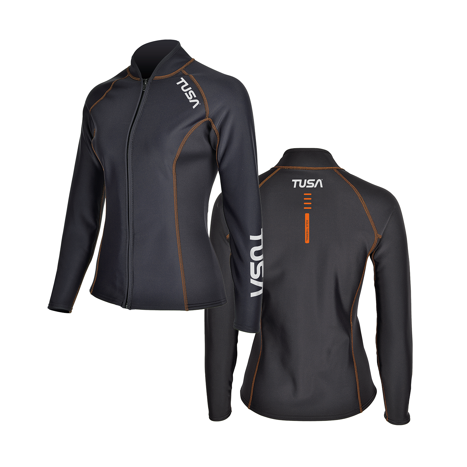 TUSA Aqua Thermal termotrøye dame glidelås