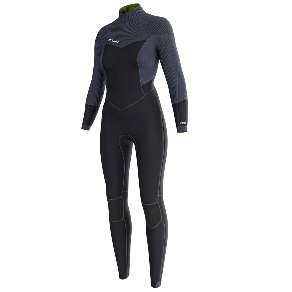Prolimit Flare Steamer V-Zip 5/4 vaatdrakt dame svart
