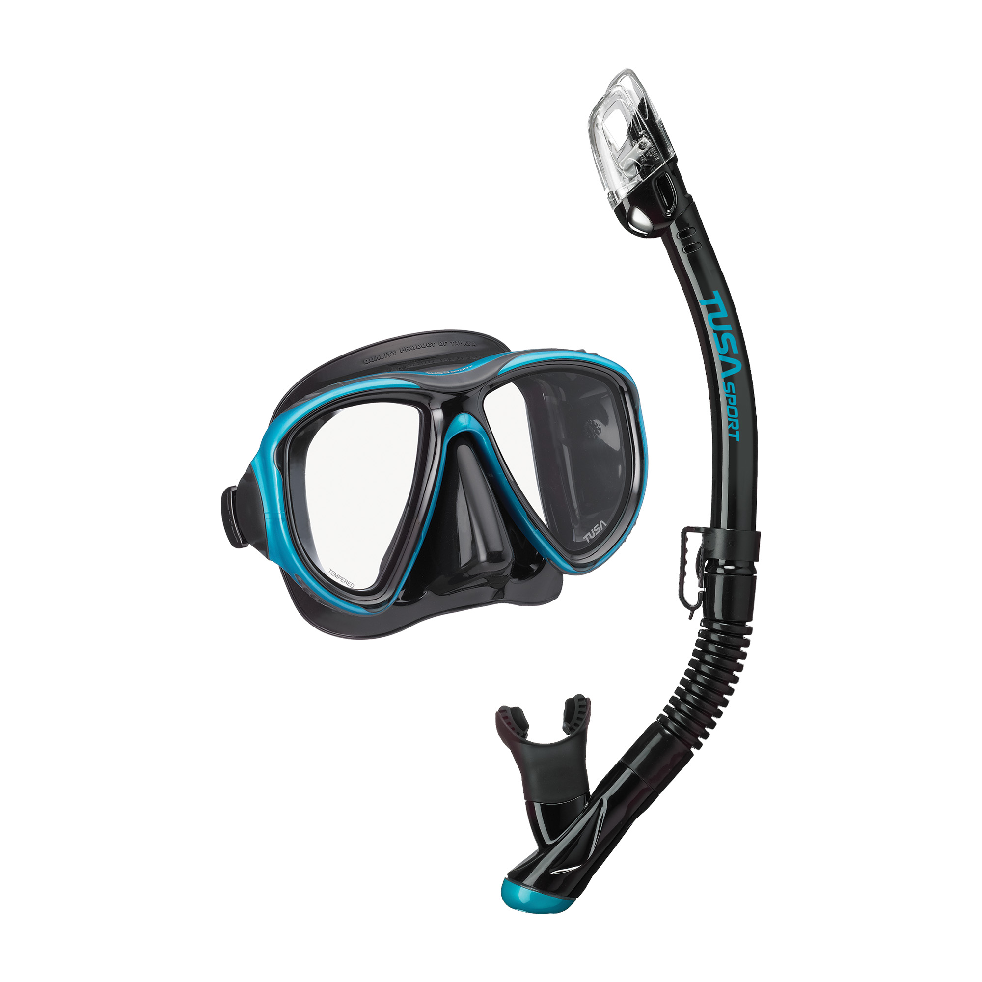 TUSA Powerview snorkelsett voksen maske tørrsnorkel