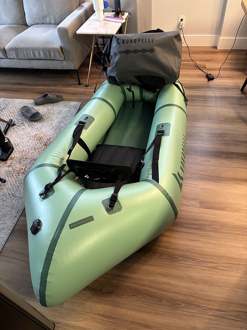 Kokopelli XPD packraft pakke 1-manns fiske innsjø