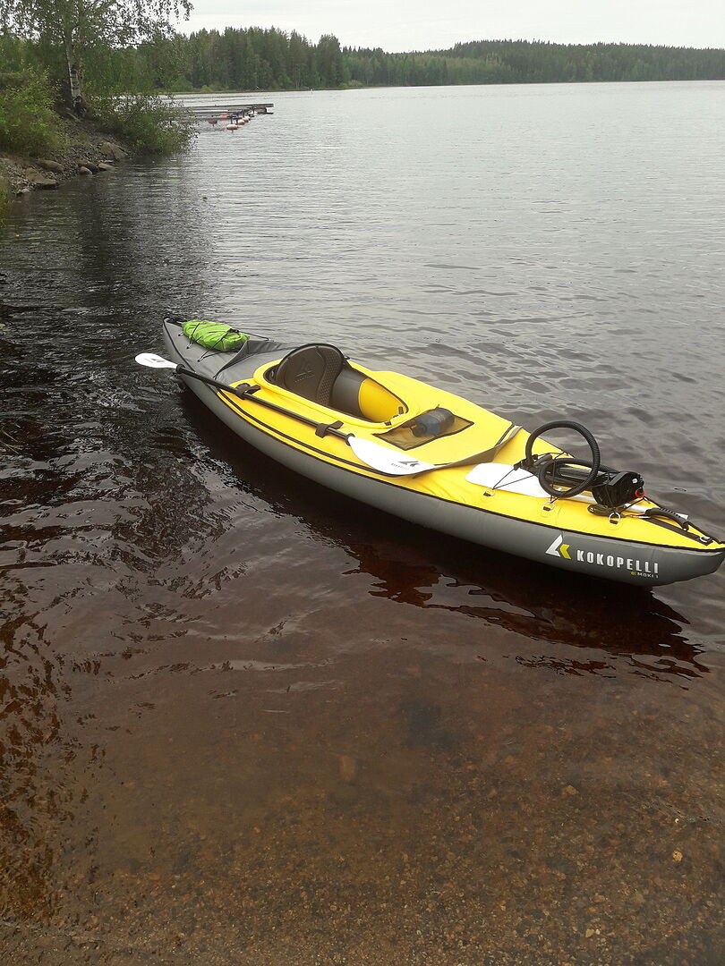 Kokopelli Alpine Lake padleåre 4-delt 220 cm lav vinkel