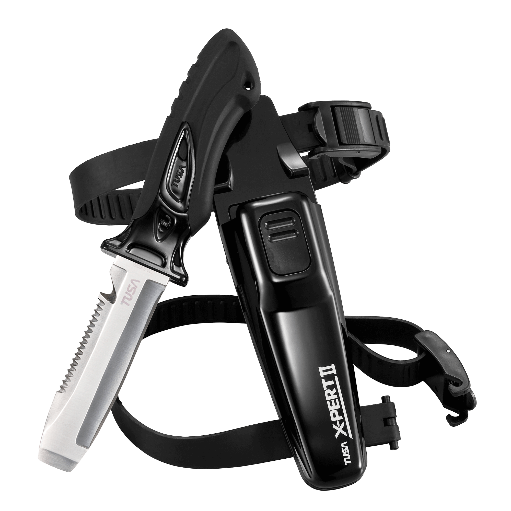 TUSA X-Pert II FK-910 dykkekniv butt 25 cm