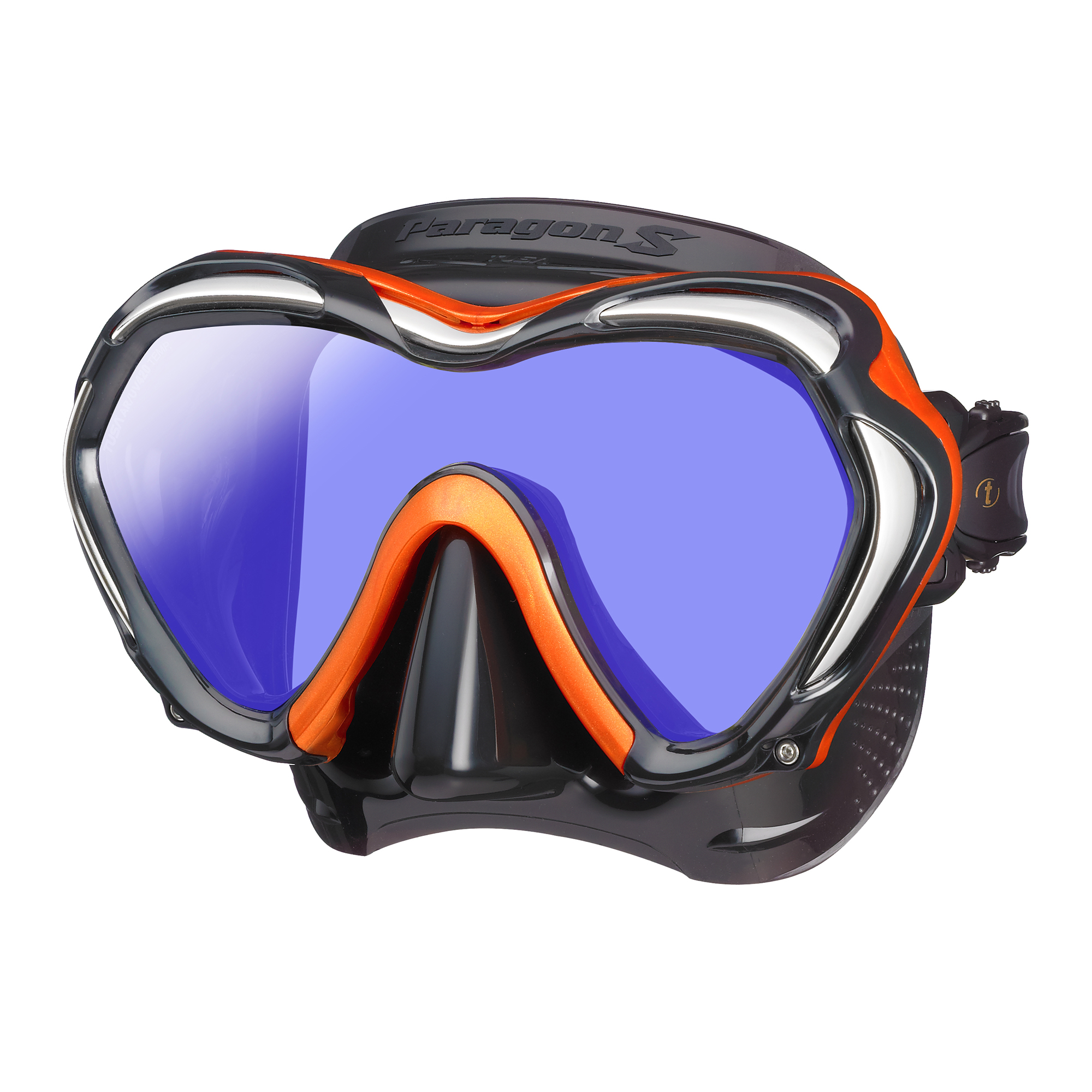TUSA Paragon S dykkemaske enkeltglass UV420