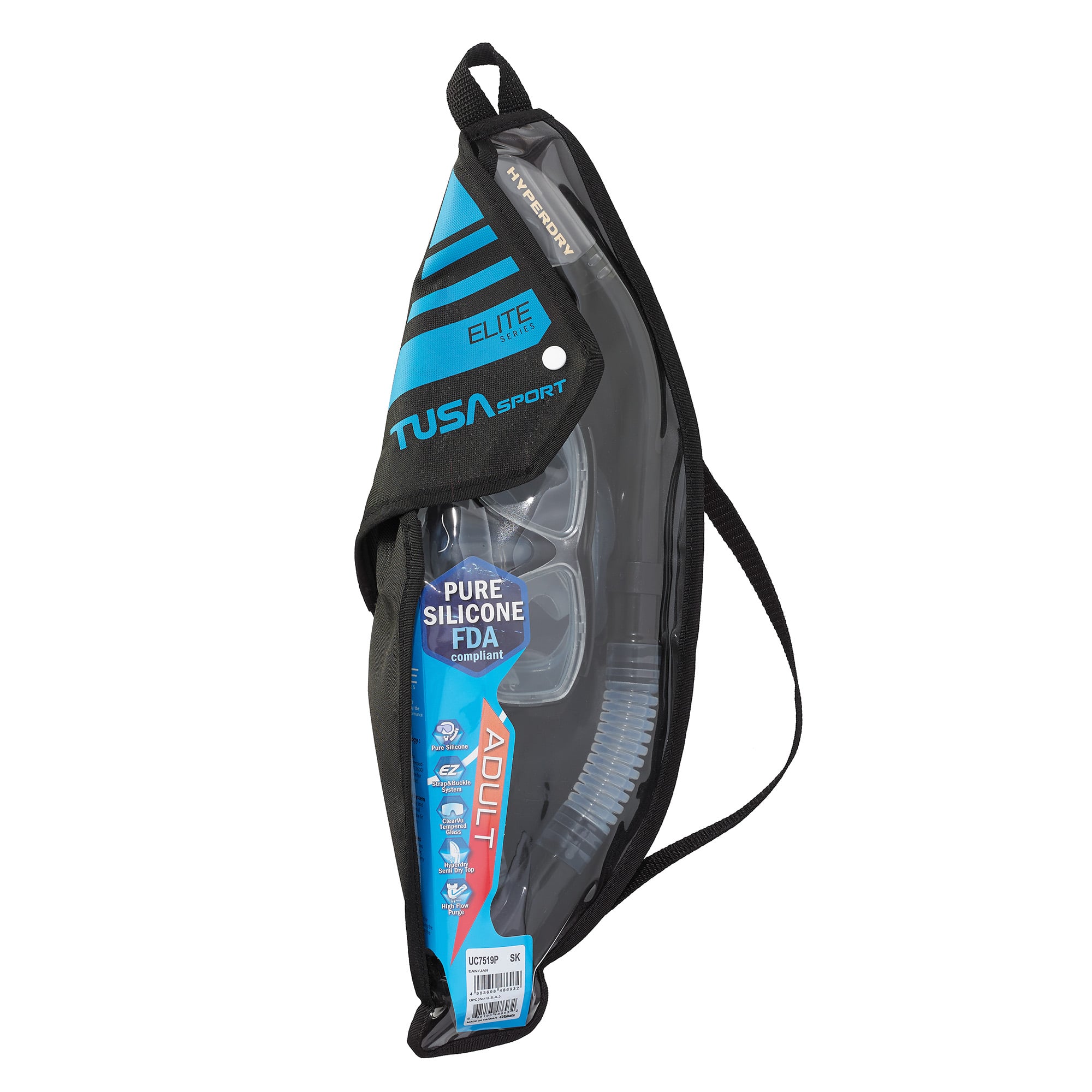 TUSA Splendive UC-7519 snorkelsett maske og snorkel