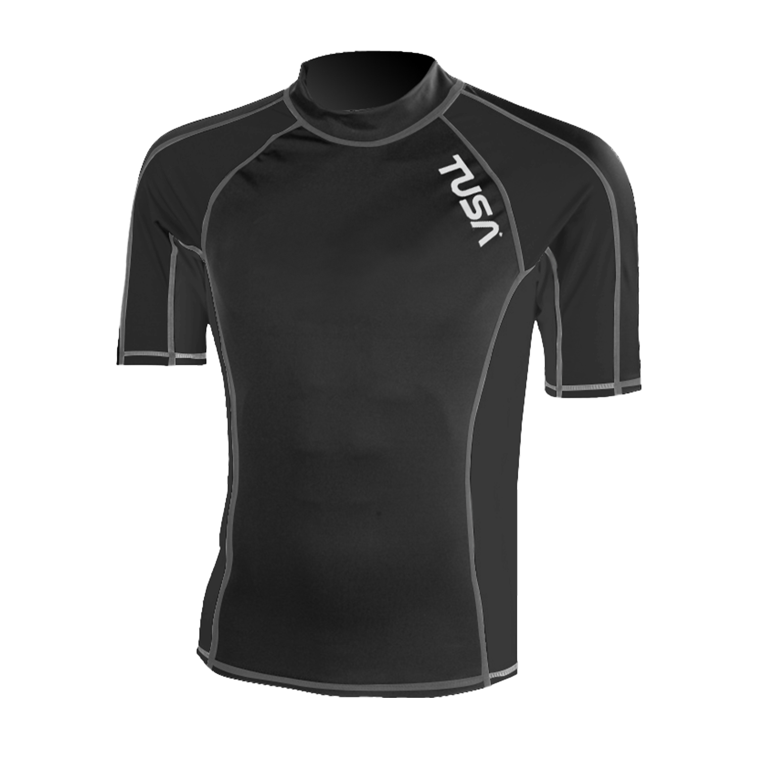TUSA Rash Guard kortermet UV-trøye herre UPF50+