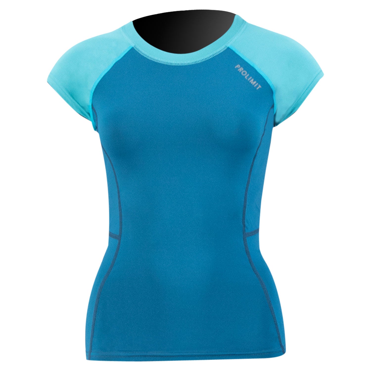 Prolimit Pure Girl rashguard kortermet UV50+ blå