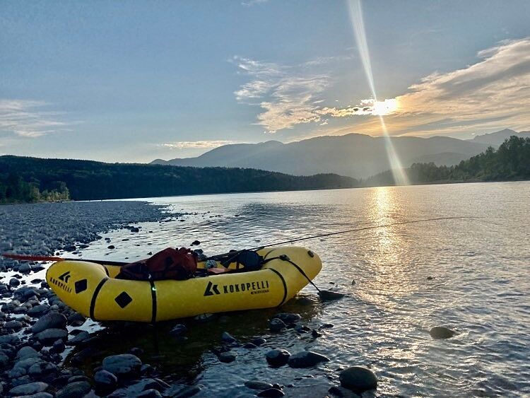 Kokopelli Nirvana Self-Bailing packraft gul slitesterk