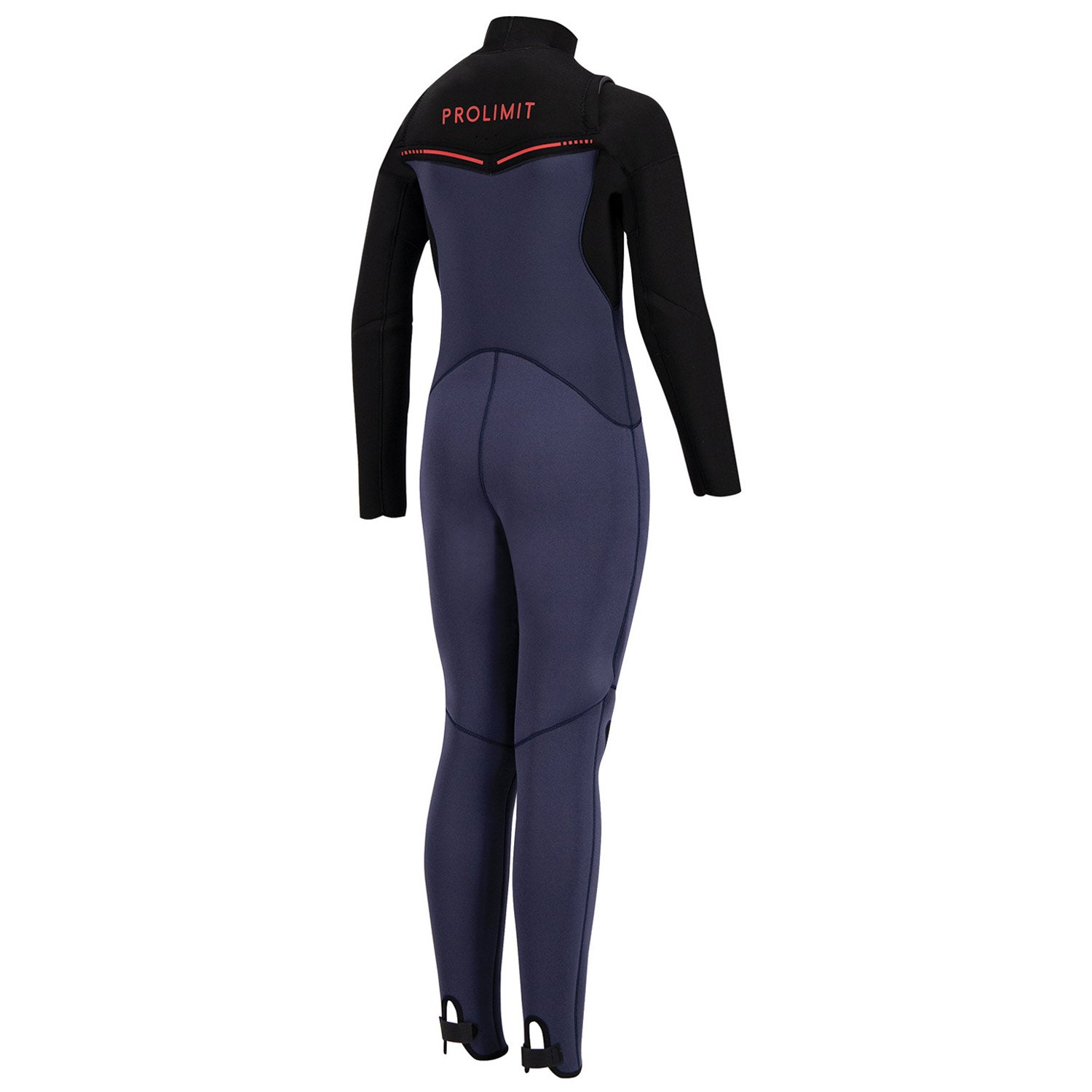 Prolimit Grommet Steamer Freezip 5/3 våtdrakt barn blå rød
