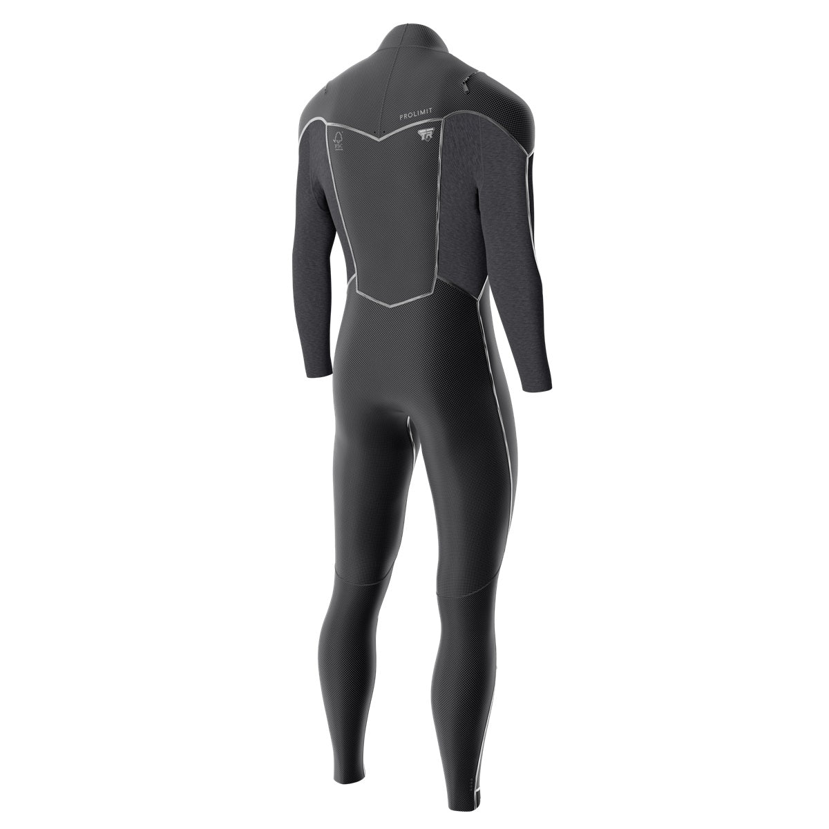 Prolimit Mercury Steamer C-Zip våtdrakt 5/4 svart