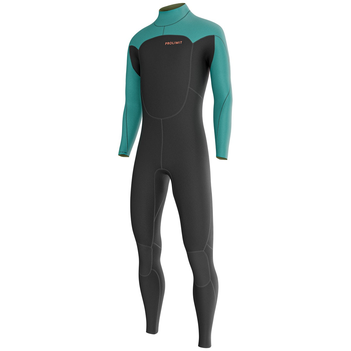 Prolimit Grommet Steamer V-Zip barnevåtdrakt 5mm blå/svart